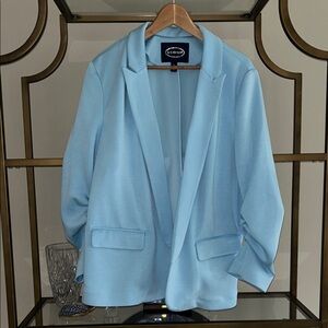 Scoop NYC Sky Blue Women's Blazer